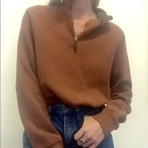 Oversized Brown Pullover